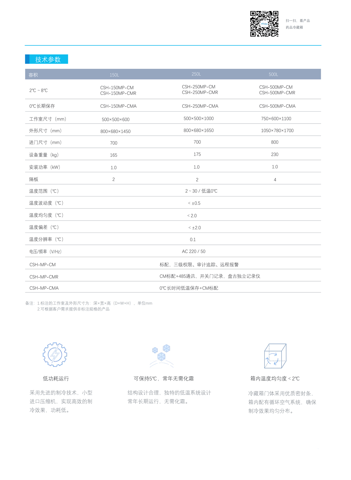 冷藏箱技術參數(shù)